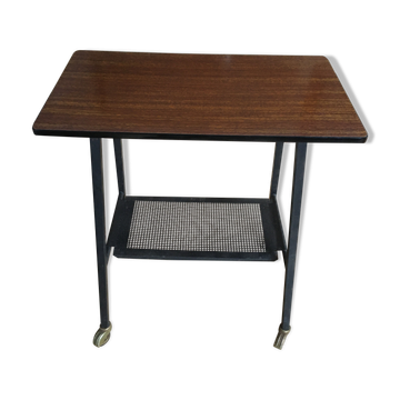 Roller side table