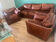 Roche Bobois leather sofa