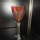 12 coloured cups / glasses Saint-Louis model Chantilly