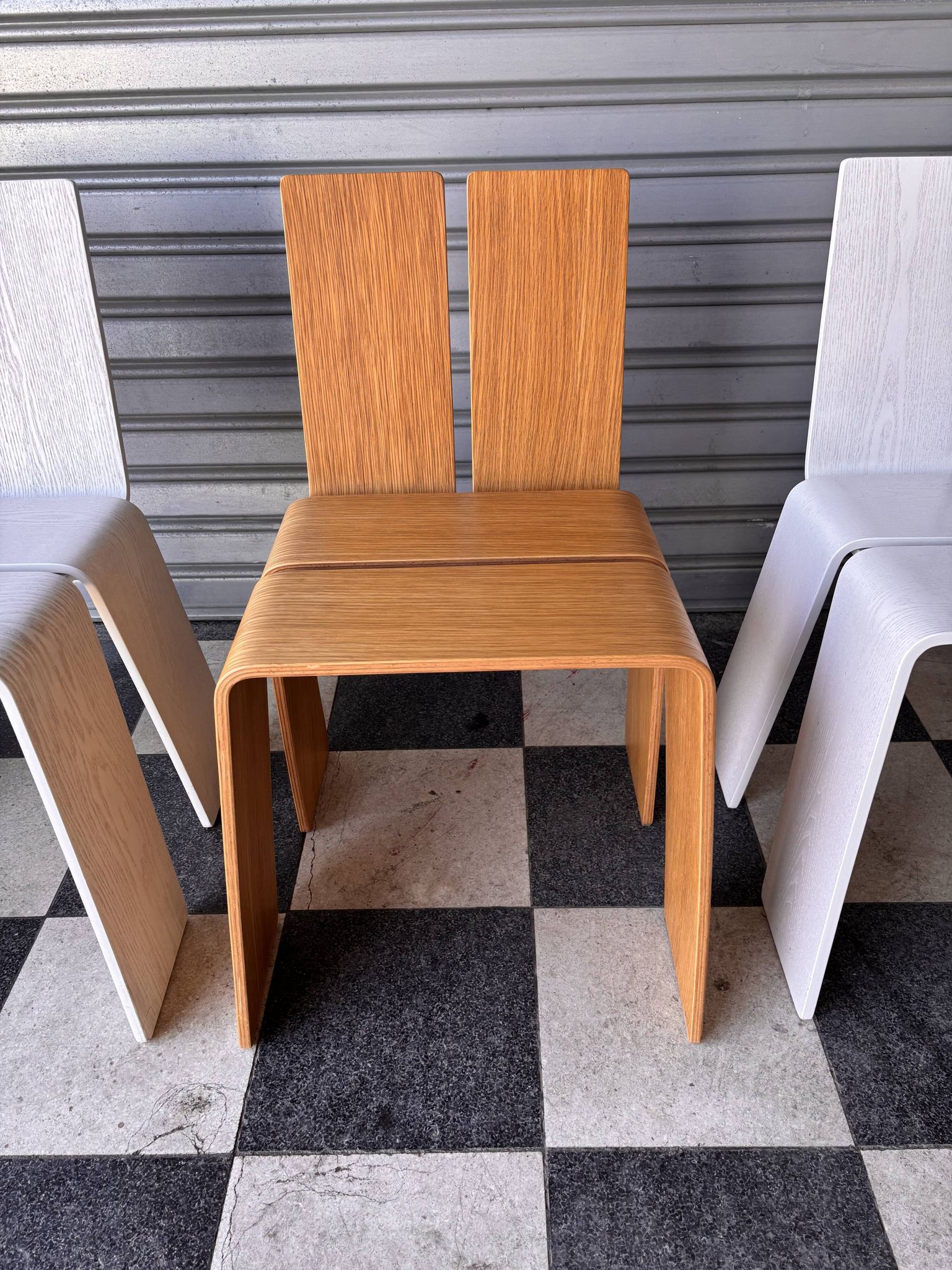 Set de 6 chaises au design danois Kibisi