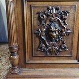 Renaissance two-body sideboard in walnut
