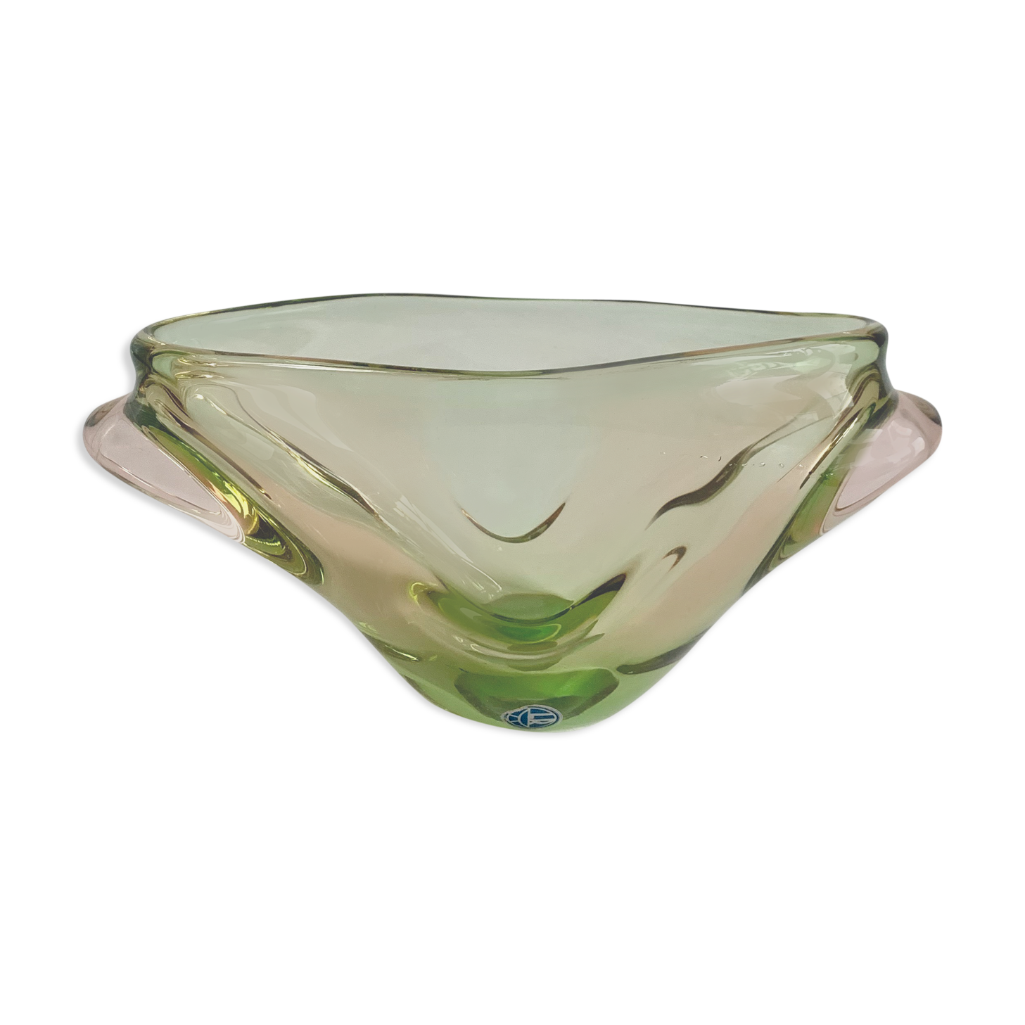 Bowl by J.Hospodka for Chribska Sklarna, 1960