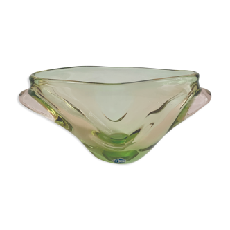 Bowl by J.Hospodka for Chribska Sklarna, 1960