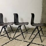 Stackable Pagholz Galvanitas S22 Compas Dining Room Chairs, 1960s