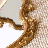 Golden mirror arabesque vintage baroque style