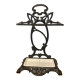 Antique cast iron umbrella stand