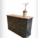 Old cabinet with 10 drawers