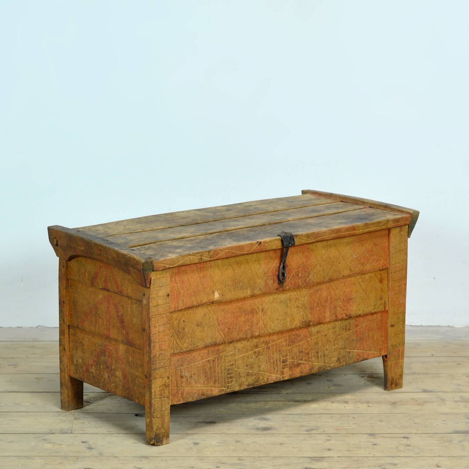 Shepherd's chest, 1850s