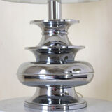 1950s vintage chromed table lamp