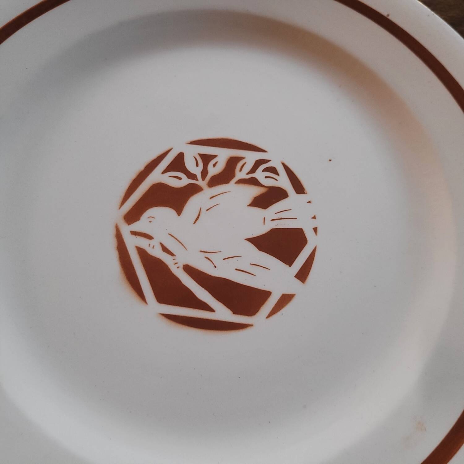 Salins Terre de Fer “Colibri” Fruit Bowl – 1920s–1930s