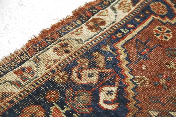 Ancient Persian carpet Shira from the 1880s, 80x120cm.