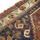 Ancient Persian carpet Shira from the 1880s, 80x120cm.