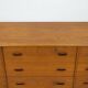 Modern Scandinavian buffet in teak with drawers