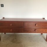 Vintage low console furniture