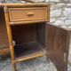 Vintage bamboo and rattan desk – 1960s-70s
