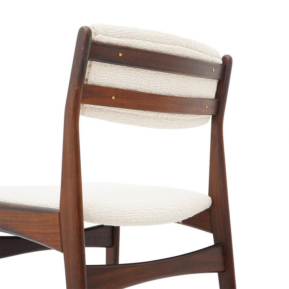 Vintage teak chairs by Poul Volther for Frem Rojle, 1960s, set of 4.