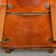 Børge Mogensen Spanish Chair in Cognac Leather and Oak for Fredericia, 1967
