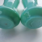 Pair of opaline vases