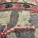 Vintage turkish rug cushion cover, 30 x 50 cm