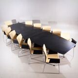 Conference table set and chairs "Skandiform"