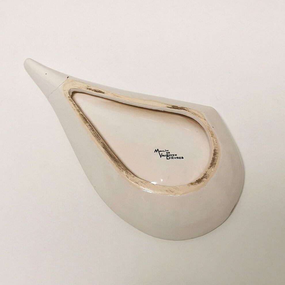 Ashtray / empty ceramic pocket Jean Cocteau, 1960