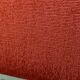 Two-seater red velvet bench 1970 vintage