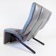 Fauteuil en cuir Brunati Kilkis par Ammanati & Vitelli