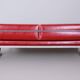 Bauhaus Red Tubular Chromed Steel Sofa by Robert Slezák, 1930s
