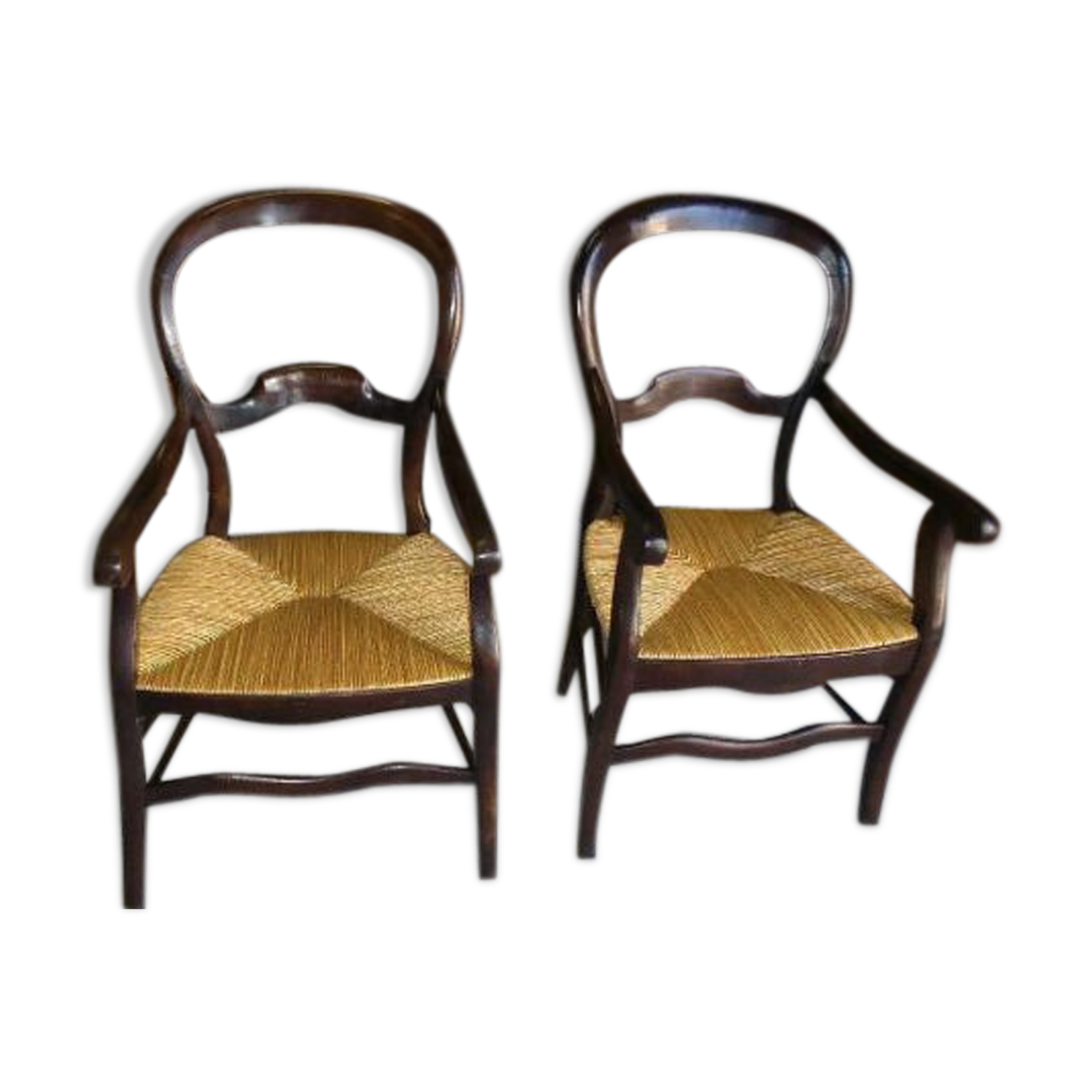 Pair of Louis Philippe armchairs