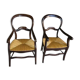Pair of Louis Philippe armchairs