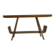Dutch design birchwood coffee table by Wilhelm Lutjens for Den Boer Gouda