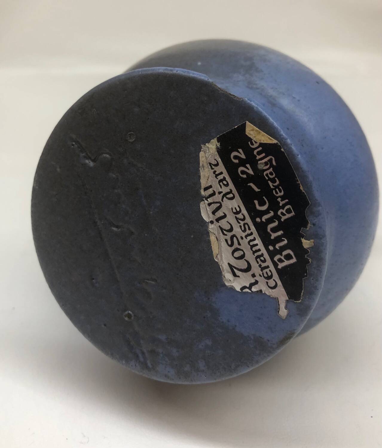 Ceramic pitcher by Roland Tostivint