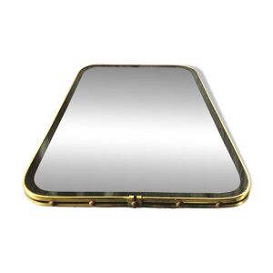 Ancien miroir rétroviseur - forme libre