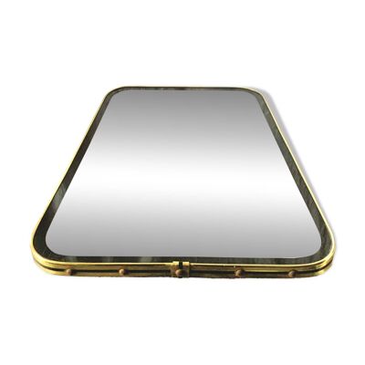 Ancien miroir rétroviseur - forme libre