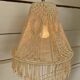 Cotton rope portable lamp, 3 M fabric cable