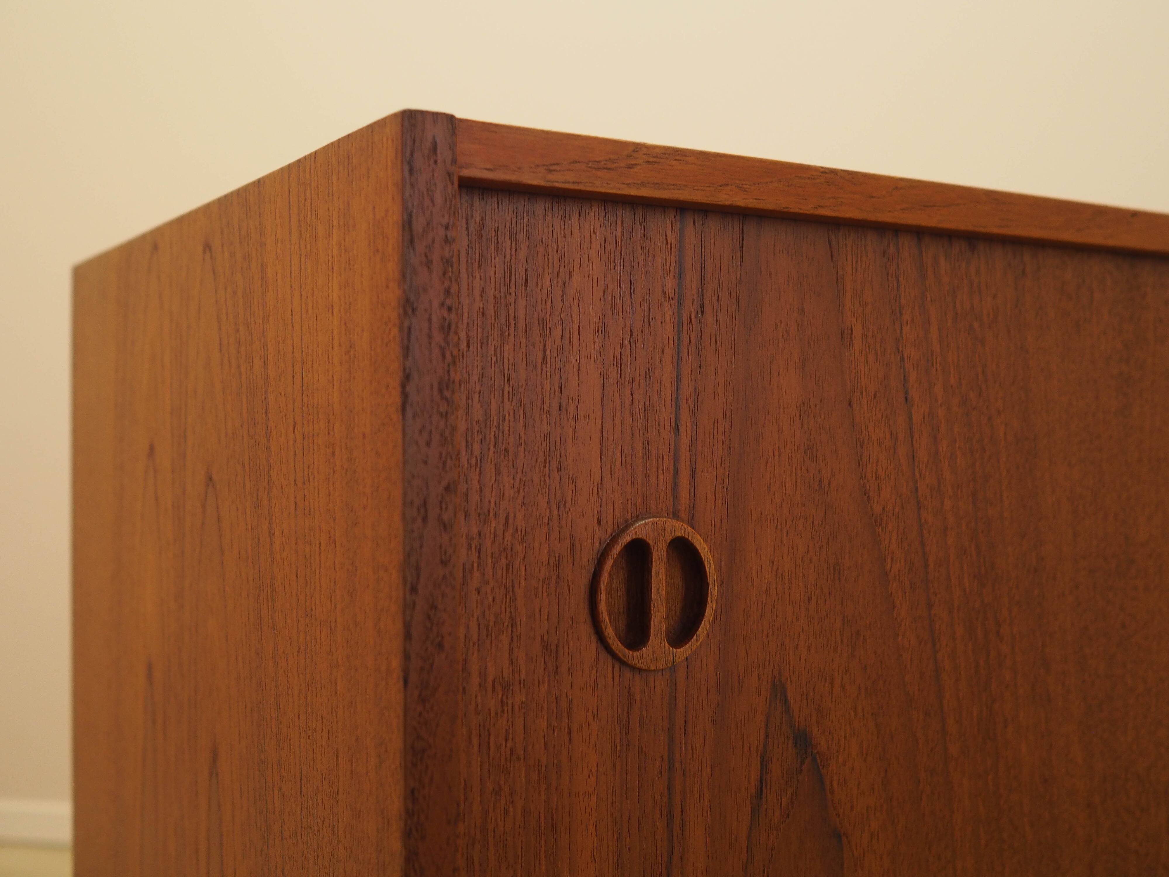 Teak sideboard, Danish design, 1970s, production: Denmark