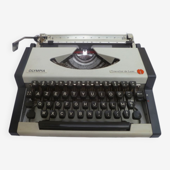 Machine à écrire olympia traveller de luxe