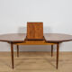 Mid-Century Oval Teak Extending Dining Table from G-Plan, United Kingdom, 1960s