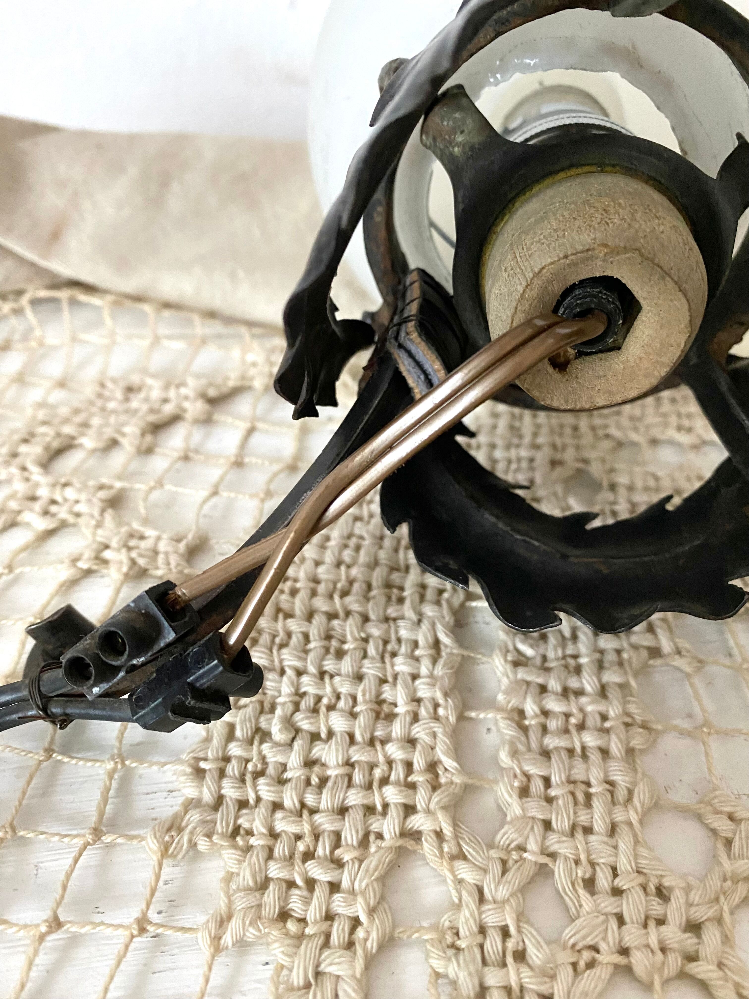 Art deco night light lamp