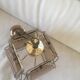 Vintage glass chandelier