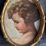 Paire de portraits anciens