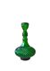 Carafe italienne verte à motif diamant Empoli de style moderne du milieu du siècle