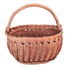 French vintage oval basket