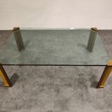 Bronze coffee table by Peter Ghyczy 1970s