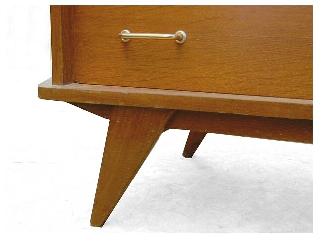 1960s compass feet dresser