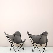 Paire de chaises Safari Vintage