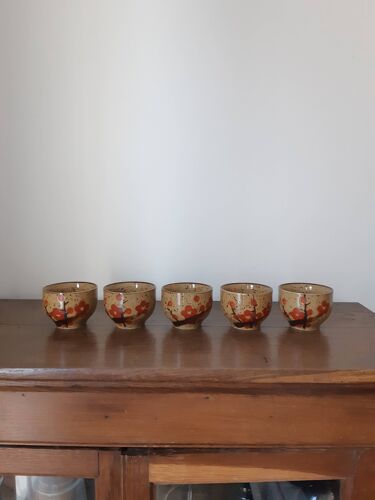 Tasses bols vintage en céramique