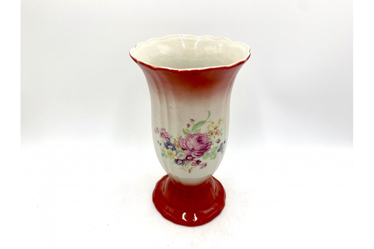Porcelain vase, Chodziez, Poland, 1950s
