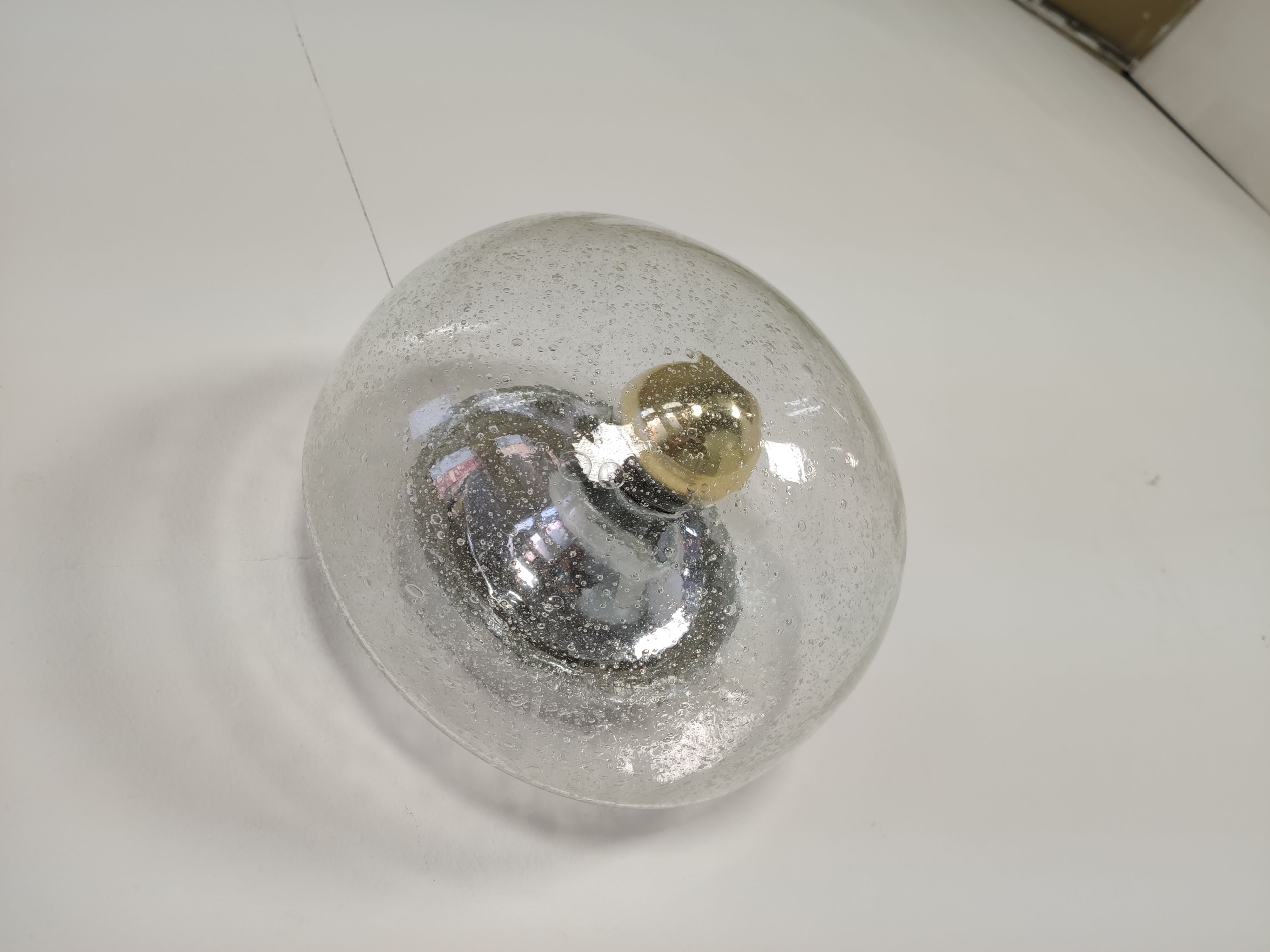 Hillebrand frosted glass wall light 60/70