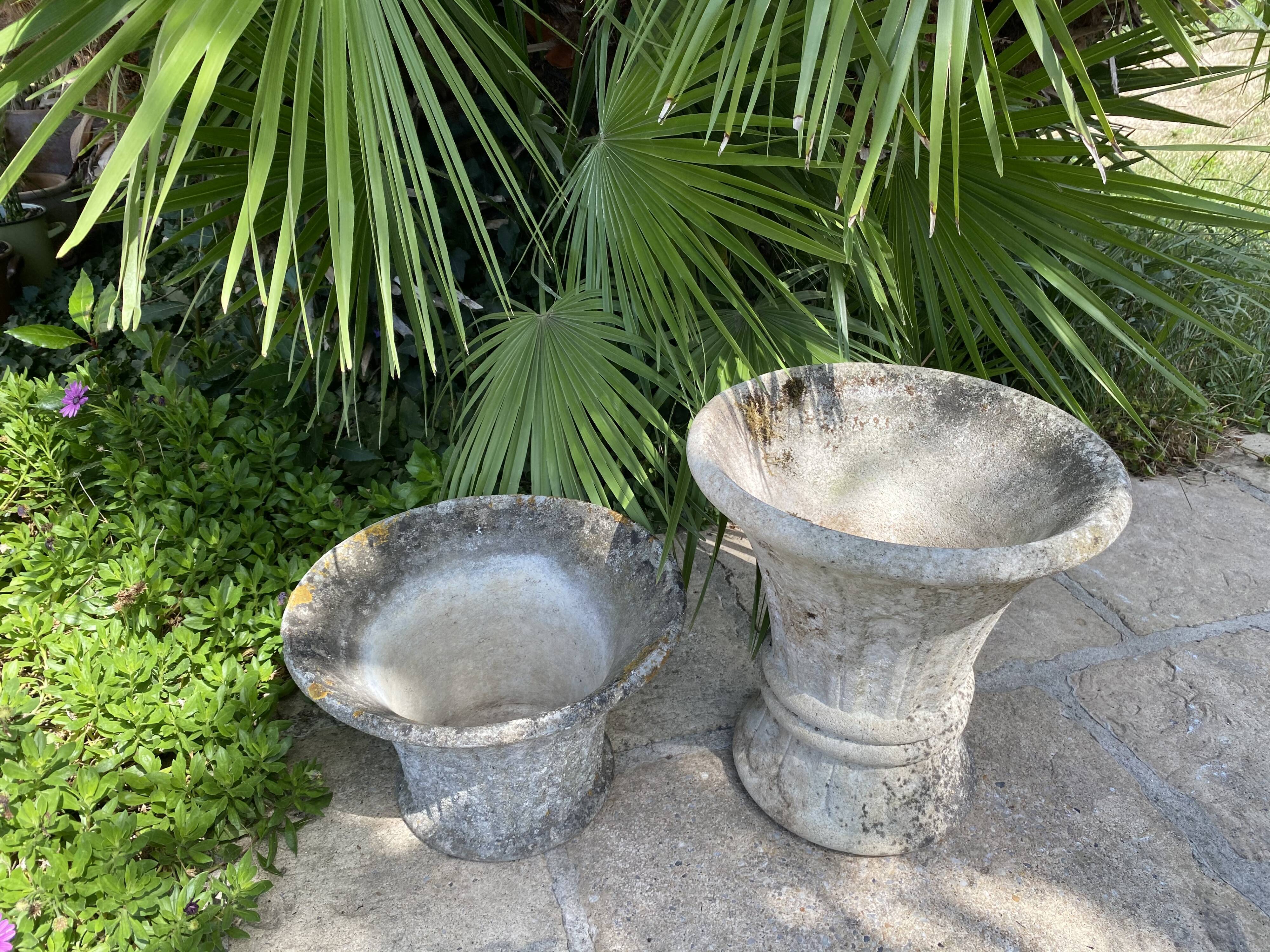 Old stone planter
